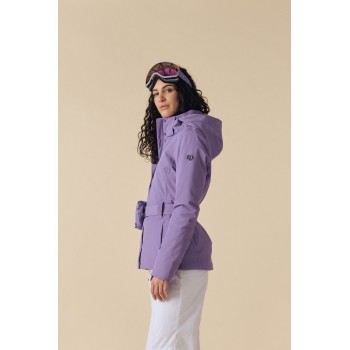 Womens ski jacket lavender purple Emily