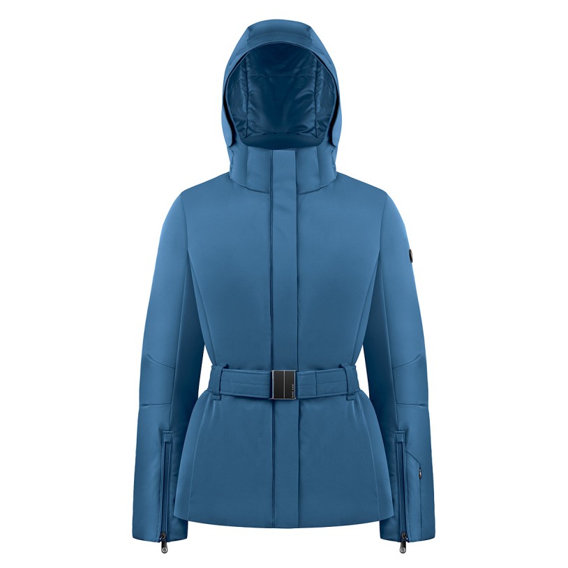 Womens ski jacket twilight blue Emily