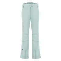 Womens stretch ski pants aloe blue Eva