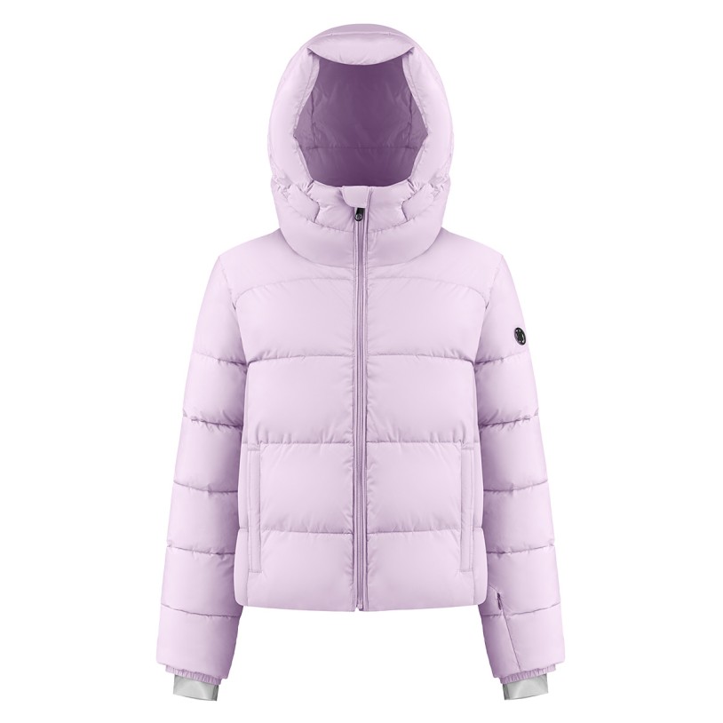 Womens synthetic down ski jacket dream purple Chloe