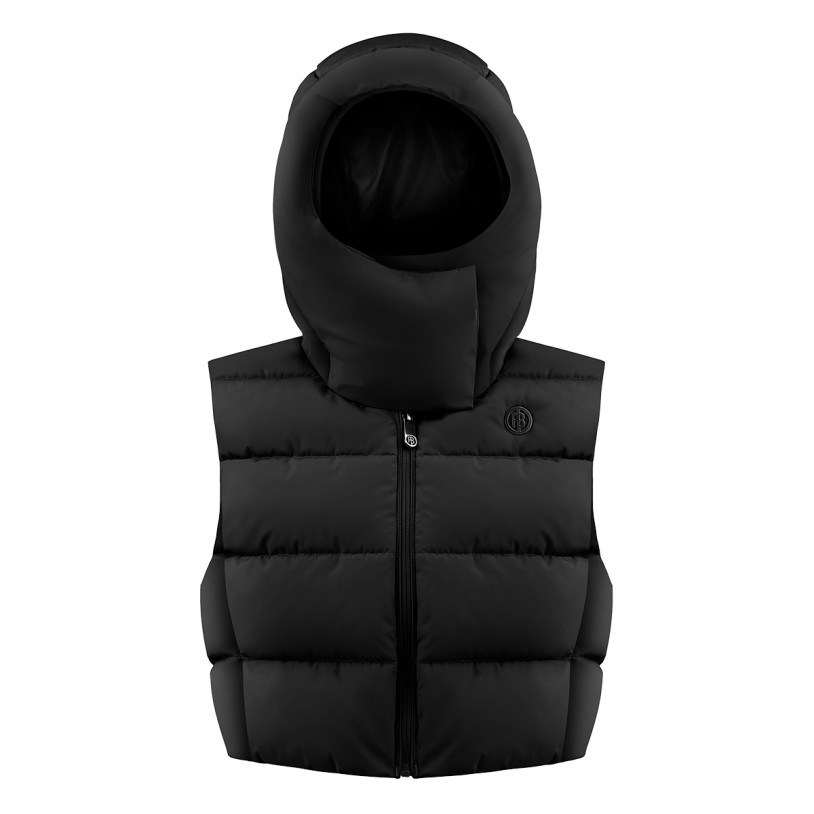 Womens down vest black Cindy