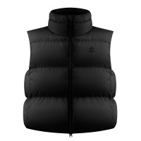 Womens synthetic down vest black Charlie