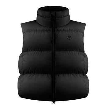 Womens synthetic down vest black Charlie