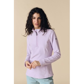 Womens micro fleece sweater dream purple Romy