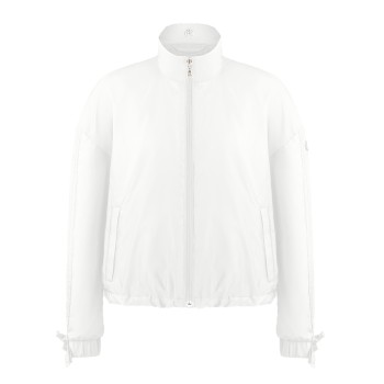 Womens windbreaker Flore white