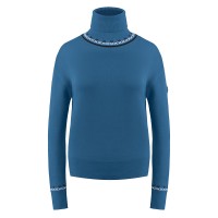Womens knit pullover twilight blue Alba