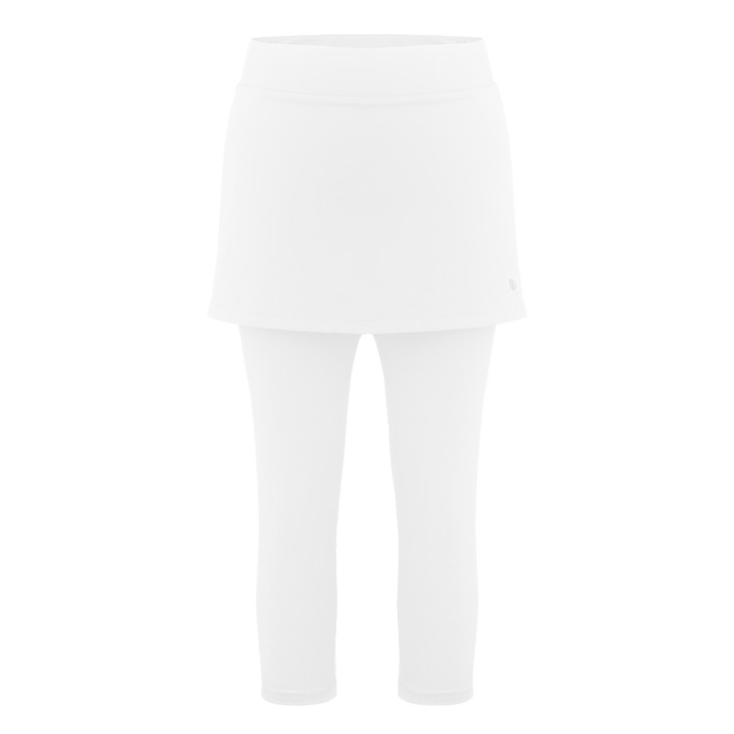 Womens capri Sonia white