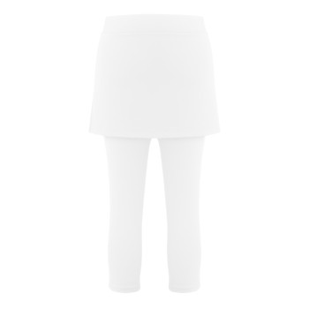 Womens capri Sonia white