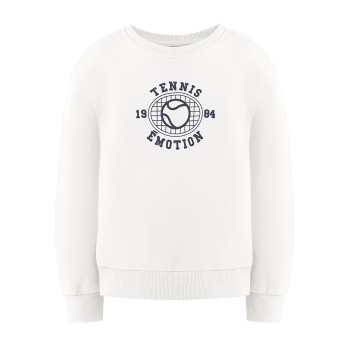 Womens cotton sweatshirt Diana white