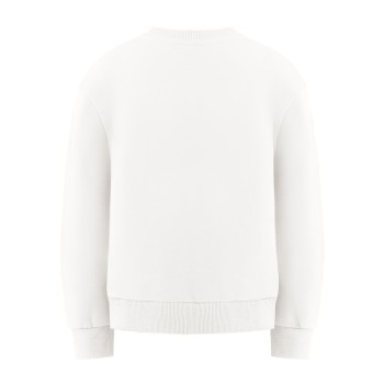 Womens cotton sweatshirt Diana white