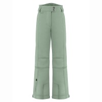 Girls stretch ski pants lichen green