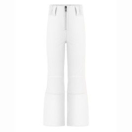 Girls softshell pants white