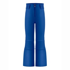 Girls softshell pants acid blue