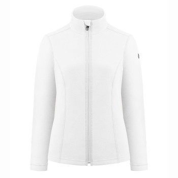 Womens micro fleece white