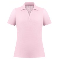Womens polo shirt powder pink