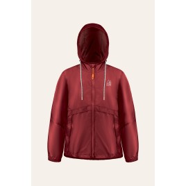 Womens windbreaker tango red