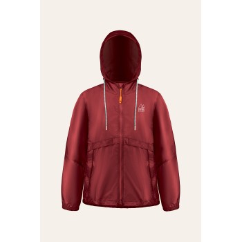Girls windbreaker tango red