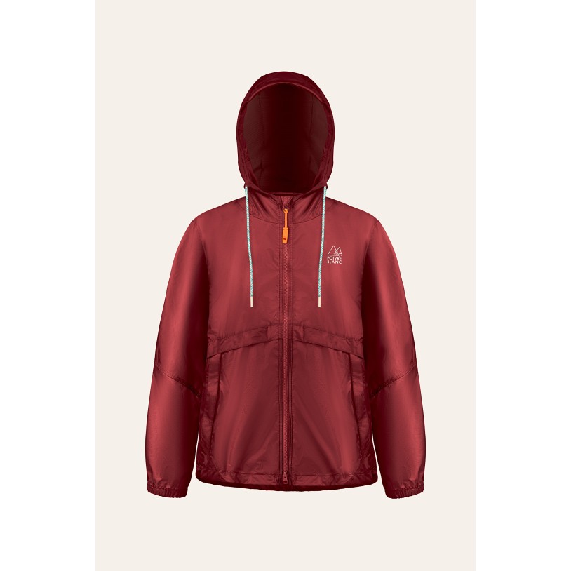 Girls windbreaker tango red
