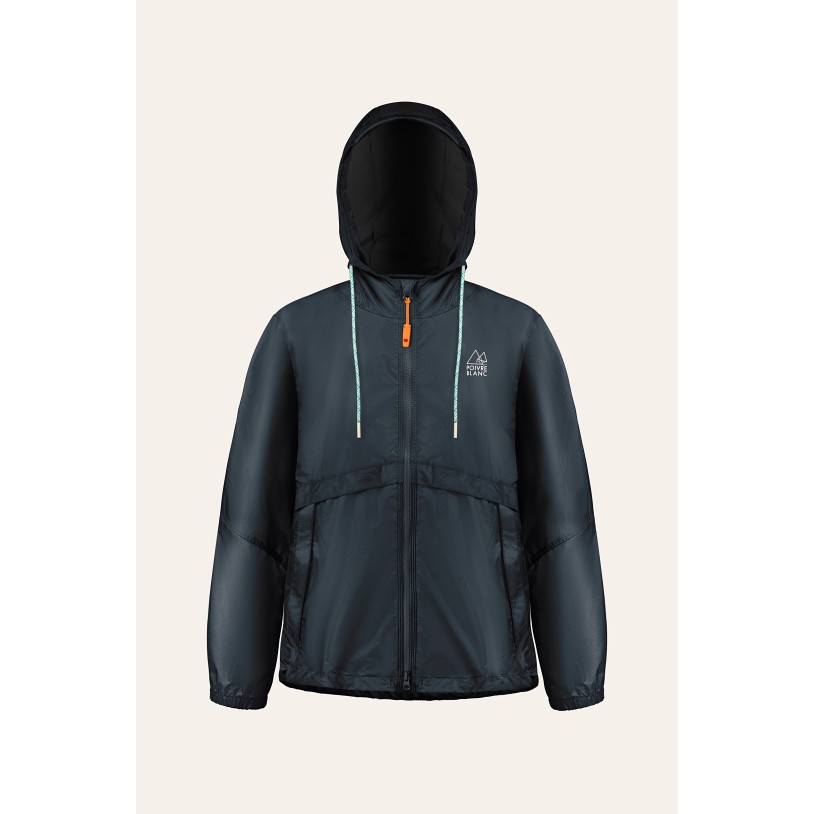 Girls windbreaker night blue