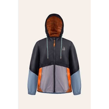 Girls windbreaker iris blue