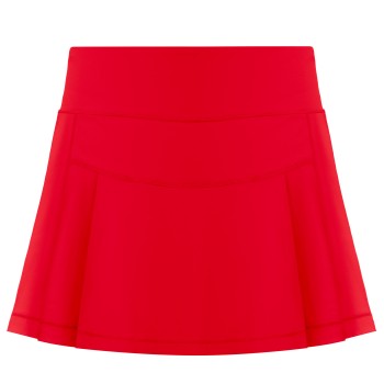 Womens skort strong red
