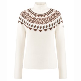 Womens knit pullover white