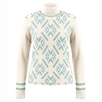 Womens knit pullover white