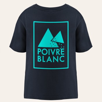 Womens cotton t-shirt iconic navy blue