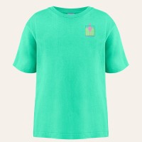 Girls cotton t-shirt tennis mint green
