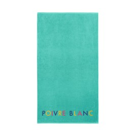Beach towel mint green