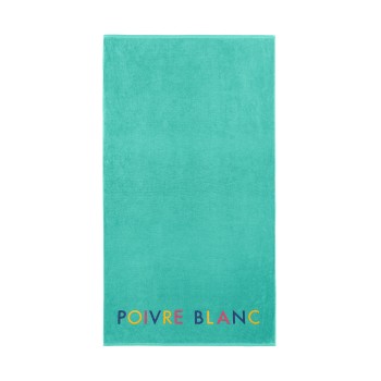 Beach towel mint green