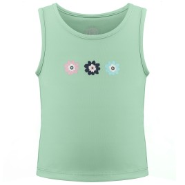 Girls top almond green