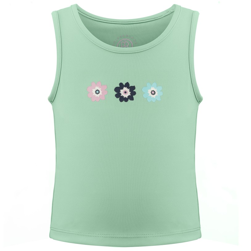 Girls top almond green