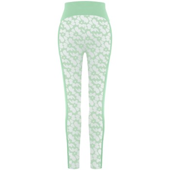 Womens leggings flower green/green