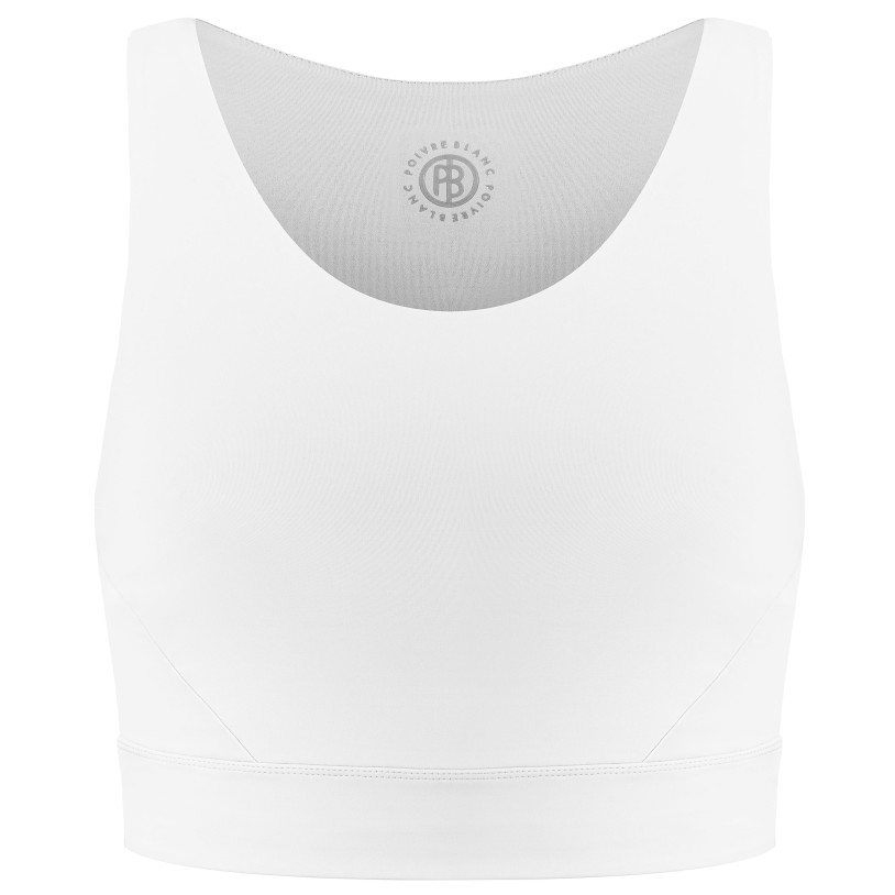 Girls crop top white