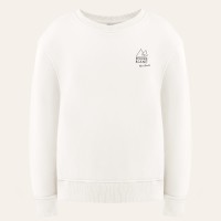 Womens cotton sweatshirt skate white