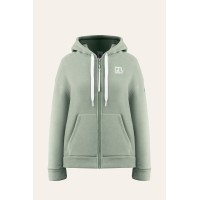 Womens hoody lichen green