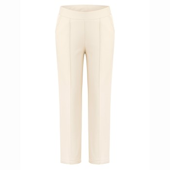 Womens neoprene pants natural white