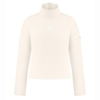 Womens neoprene pullover natural white