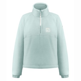 Womens polartec sweater aloe blue