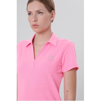 Womens blue cotton shorts