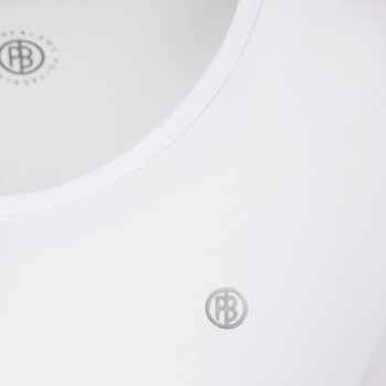 Womens t-shirt white/jam purple