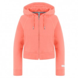 Girls cotton jacket with hoody