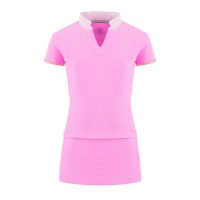 Girls cotton polo dress