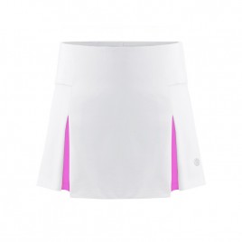 Girls skort white/bubble pink