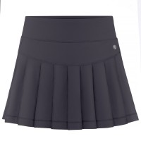 Womens skort carbone grey