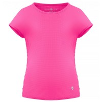 Girls eco light lady pink t-shirt (recycled)