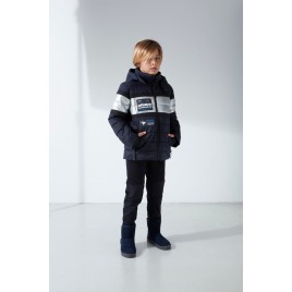 Boys ski jacket gothic blue