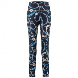 Womens thermopants jewelry gothic blue
