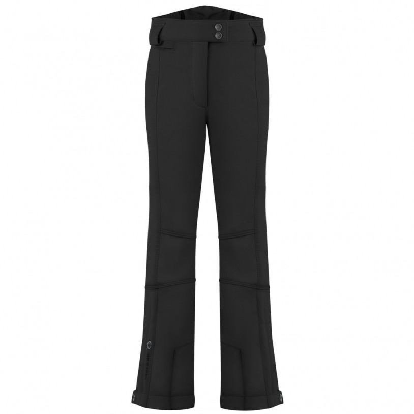 Womens stretch ski pants black
